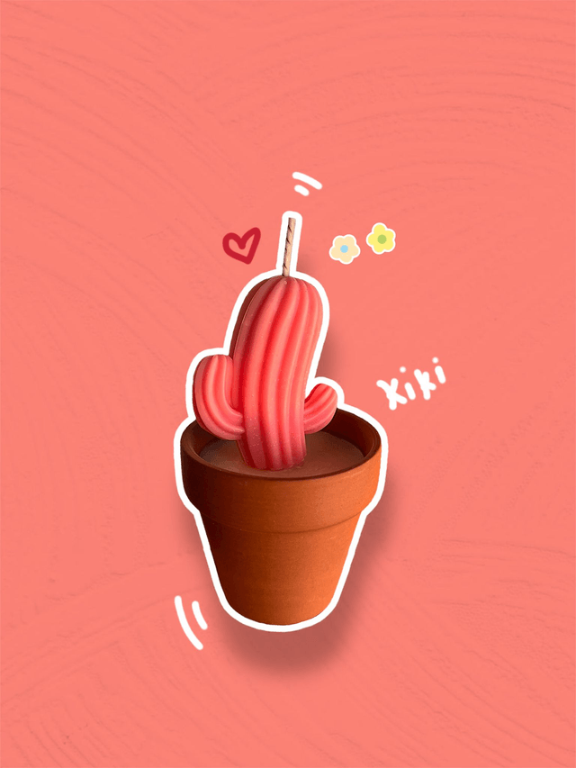 Kaktuslys (rosa)