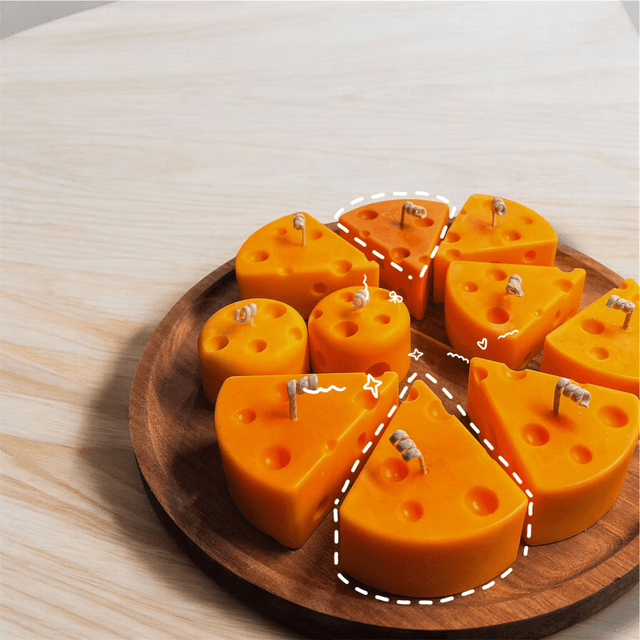 Cheese candle 