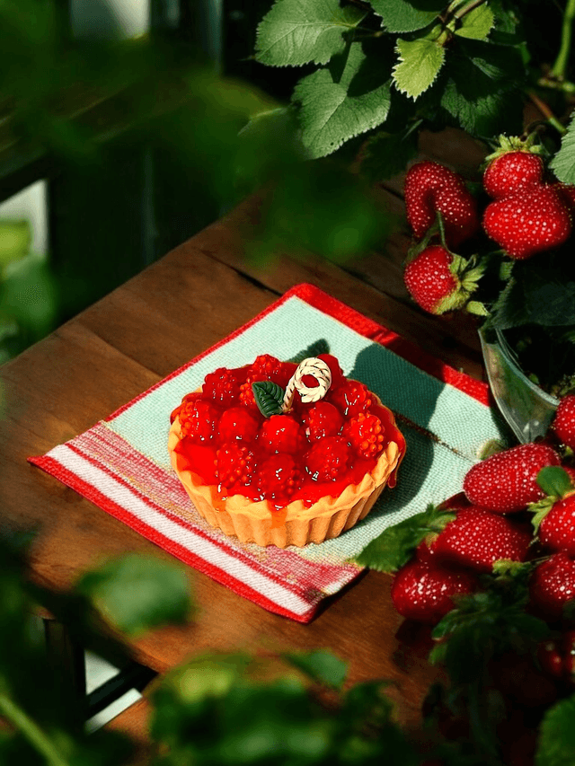 Raspberry Cupcakes